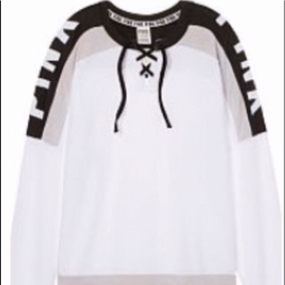 VS PINK CLASSIC JOGGERS VARSITY PULLOVER SET - Picture 6 of 15